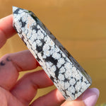 Load image into Gallery viewer, Snowflake Obsidian Points