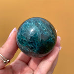 Load image into Gallery viewer, Blue Apatite Sphere
