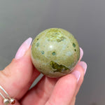 Load image into Gallery viewer, Dragon Bloodstone Sphere