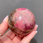 Load image into Gallery viewer, Rhodonite Sphere