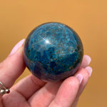 Load image into Gallery viewer, Blue Apatite Sphere