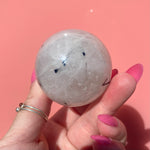 Load image into Gallery viewer, Tourmalinated Quartz Sphere