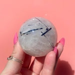 Load image into Gallery viewer, Tourmalinated Quartz Sphere