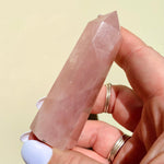Load image into Gallery viewer, Rose Quartz Point - Ruby's Minerals