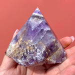 Load image into Gallery viewer, Chevron Amethyst Rough Point