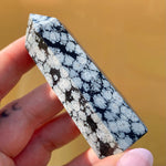 Load image into Gallery viewer, Snowflake Obsidian Point
