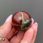 Load image into Gallery viewer, Dragon Bloodstone Sphere