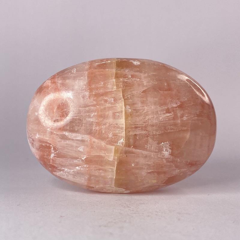 Rose Calcite Palmstone - Ruby's Minerals