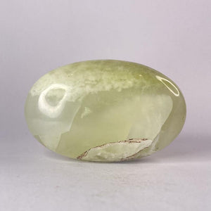 Green Onyx Palmstone - Ruby's Minerals