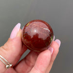 Load image into Gallery viewer, Dragon Bloodstone Sphere