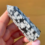 Load image into Gallery viewer, Snowflake Obsidian Point