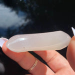 Load image into Gallery viewer, Agate Druzy Moon - Ruby's Minerals