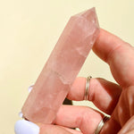 Load image into Gallery viewer, Rose Quartz Point - Ruby's Minerals