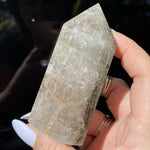 Load image into Gallery viewer, Lodolite Point - Ruby's Minerals