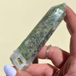 Load image into Gallery viewer, Moss Agate Point - Ruby's Minerals