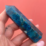 Load image into Gallery viewer, Blue Apatite Point