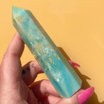 Load image into Gallery viewer, Blue Aragonite Point