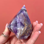 Load image into Gallery viewer, Chevron Amethyst Rough Point