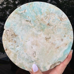 Load image into Gallery viewer, Caribbean Calcite Plate - Ruby's Minerals