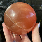 Load image into Gallery viewer, Honey Calcite Sphere - Ruby's Minerals
