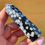 Load image into Gallery viewer, Snowflake Obsidian Point