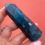 Load image into Gallery viewer, Blue Apatite Point