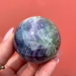 Load image into Gallery viewer, Rainbow Fluorite Sphere