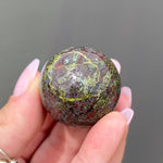 Load image into Gallery viewer, Dragon Bloodstone Sphere