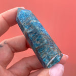 Load image into Gallery viewer, Blue Apatite Point