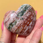 Load image into Gallery viewer, Ocean Jasper Heart