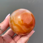Load image into Gallery viewer, Carnelian Sphere