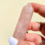 Load image into Gallery viewer, Rose Quartz Point - Ruby's Minerals
