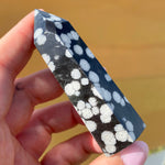 Load image into Gallery viewer, Snowflake Obsidian Point