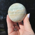 Load image into Gallery viewer, Caribbean Calcite Sphere - Ruby's Minerals