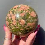 Load image into Gallery viewer, Unakite Sphere
