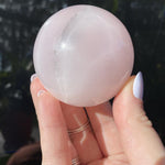 Load image into Gallery viewer, Mangano Calcite Sphere - Ruby's Minerals