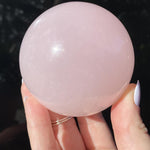 Load image into Gallery viewer, Mangano Calcite Sphere - Ruby's Minerals