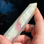 Load image into Gallery viewer, Pink Tourmalinated Quartz Point - Ruby's Minerals