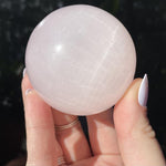 Load image into Gallery viewer, Mangano Calcite Sphere - Ruby's Minerals