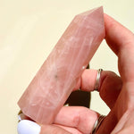 Load image into Gallery viewer, Rose Quartz Point - Ruby's Minerals