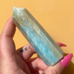 Load image into Gallery viewer, Blue Aragonite Point