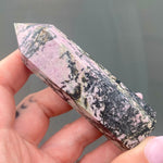 Load image into Gallery viewer, Rhodonite Point