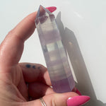 Load image into Gallery viewer, Lavender Fluorite Point