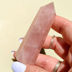 Load image into Gallery viewer, Rose Quartz Point - Ruby's Minerals
