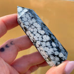 Load image into Gallery viewer, Snowflake Obsidian Point