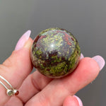 Load image into Gallery viewer, Dragon Bloodstone Sphere
