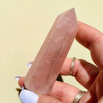 Load image into Gallery viewer, Rose Quartz Point - Ruby's Minerals