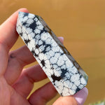 Load image into Gallery viewer, Snowflake Obsidian Point