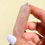 Load image into Gallery viewer, Rose Quartz Point - Ruby&#39;s Minerals
