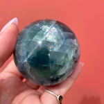 Load image into Gallery viewer, Rainbow Fluorite Sphere